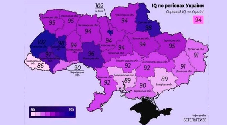 Iq карта россии